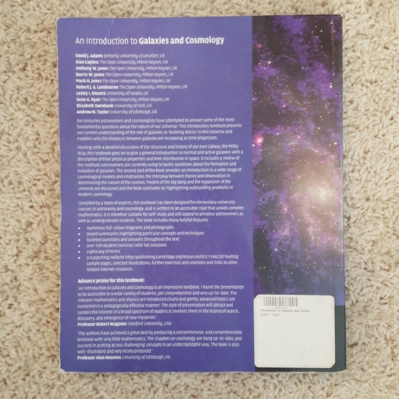 Galaxies and Cosmology Paperback Textbook - Picture 3 of 4
